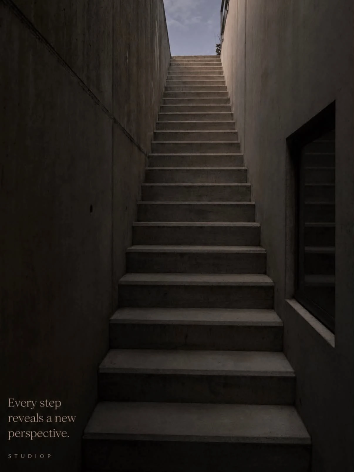Zone 7 — Uderum, porte & betontrappe